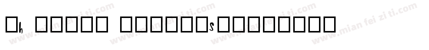 Sh Black Condensed字体转换